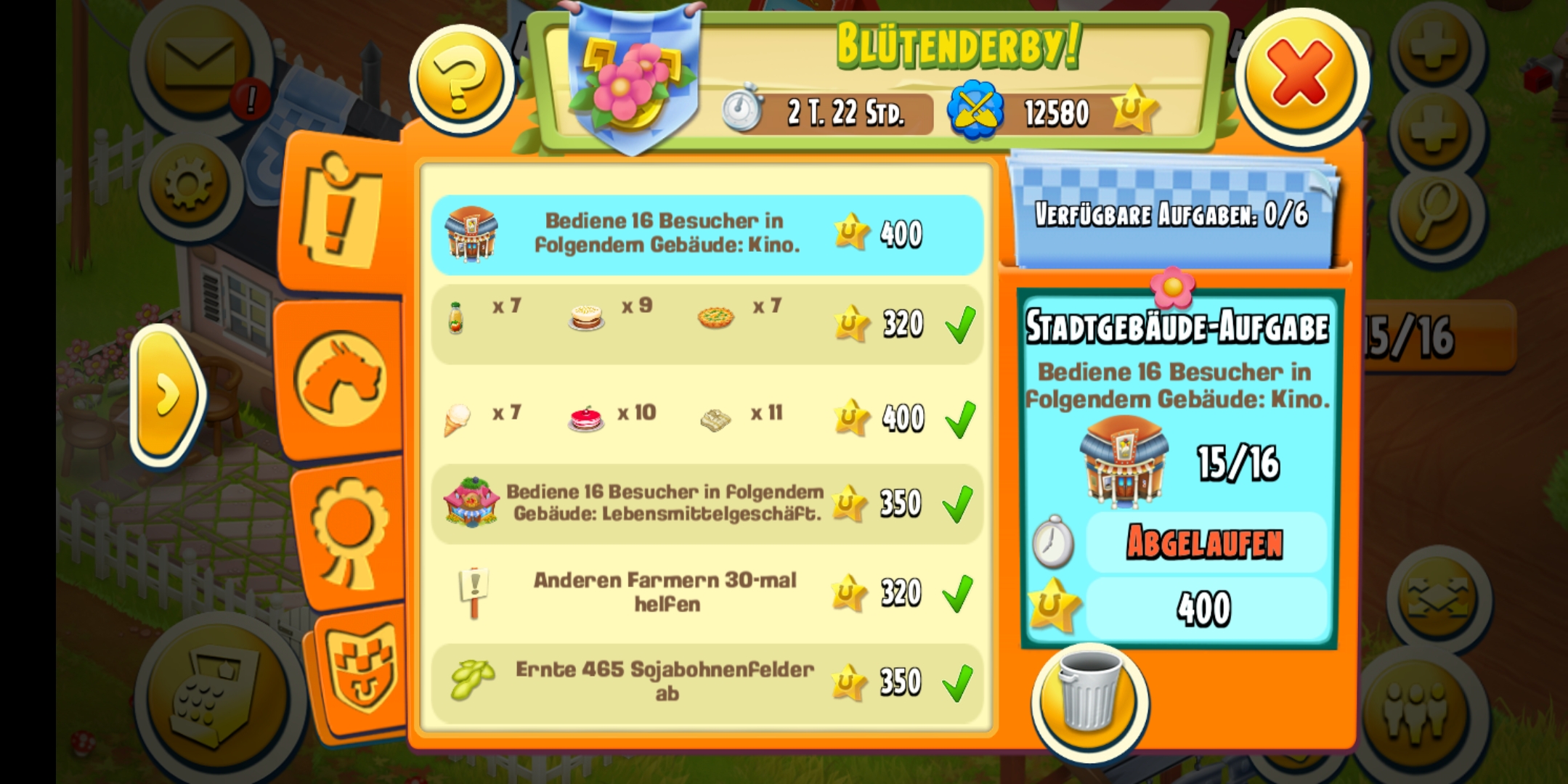 Was passiert wenn man Hay Day löscht?