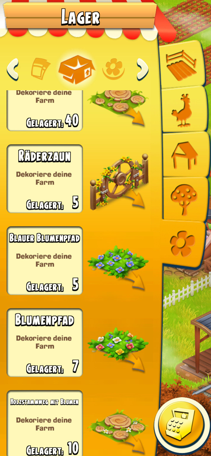 Holzstammweg in allen Varianten