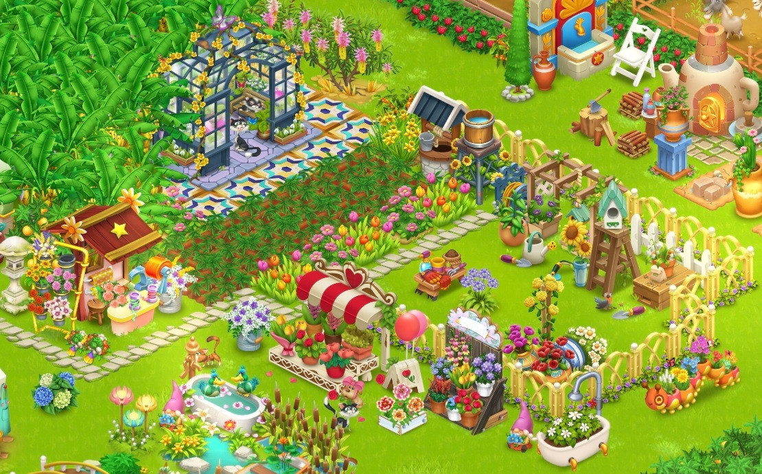 Erweiterung der Gärtnerei