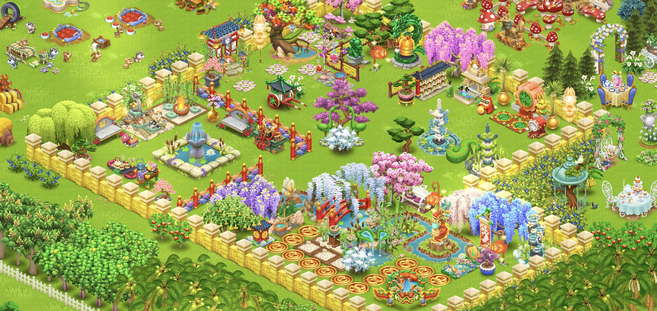 Asiatischer Park