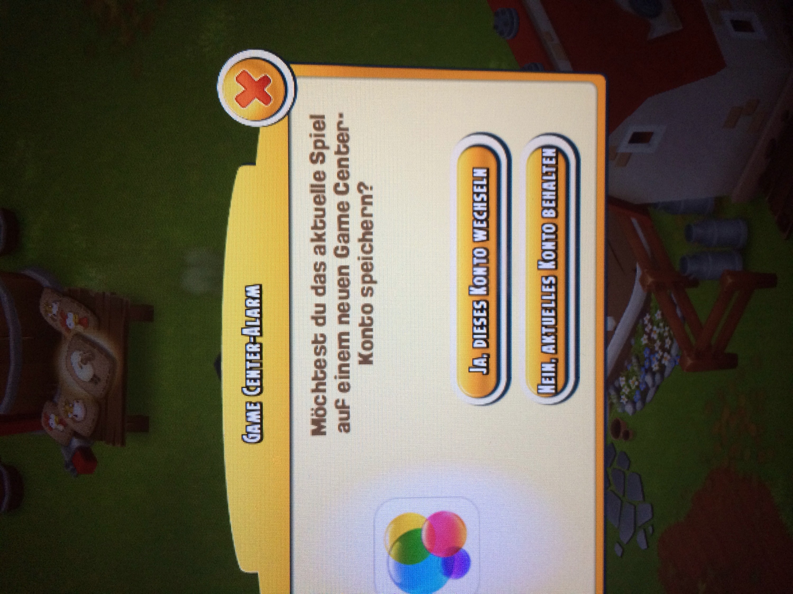 Was soll ich drücken damit ich meine Farm hab und nicht die drauf ist