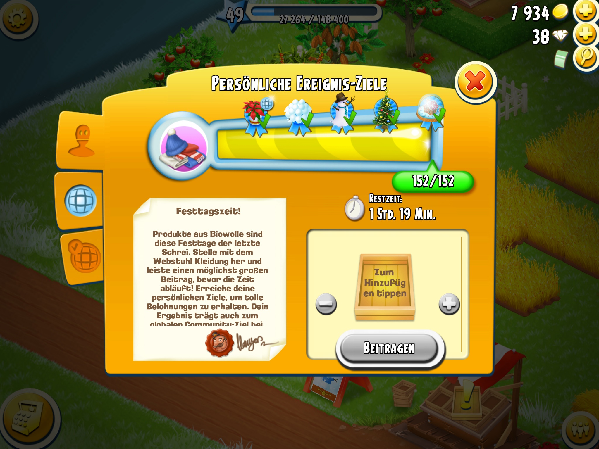 Event geschafft wolle