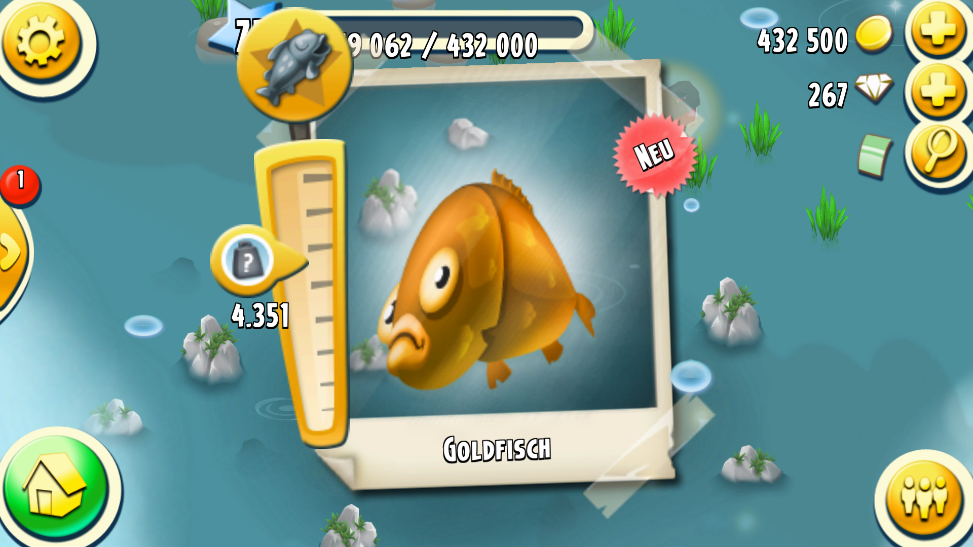 Endlich hab ich den Goldfisch ^^