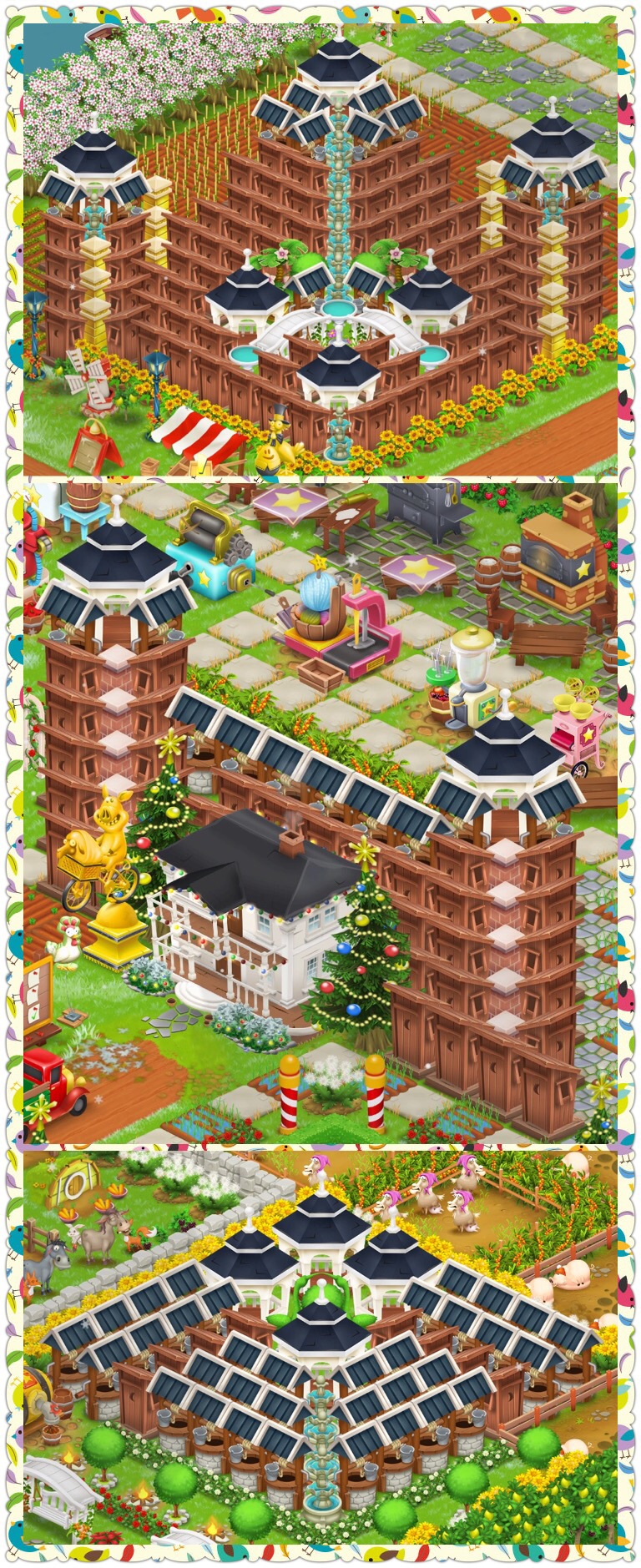 Irgendwie...kann ich an sowas nicht "vorbeigehen" - eine Farm, viele ...Plumpsklos...