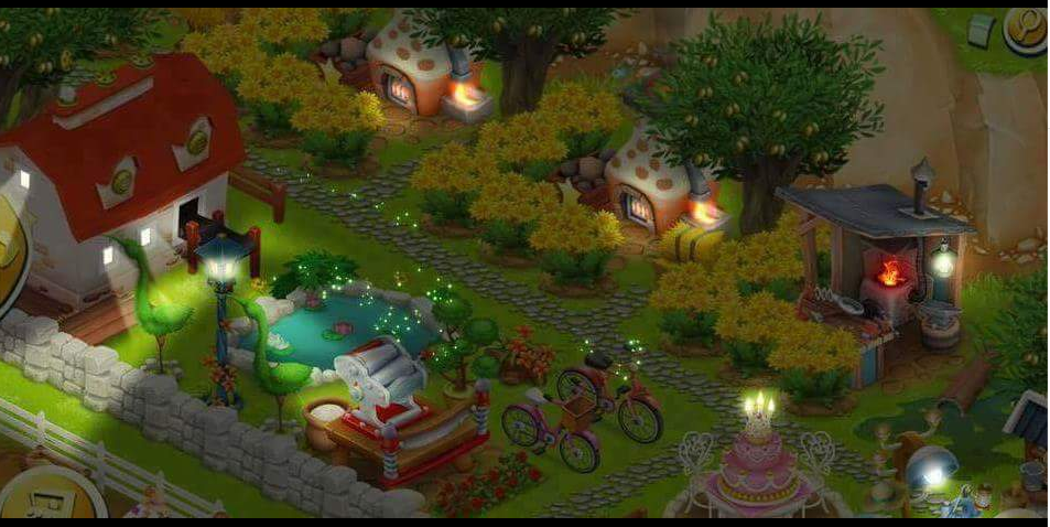 Hay Day in der Nacht