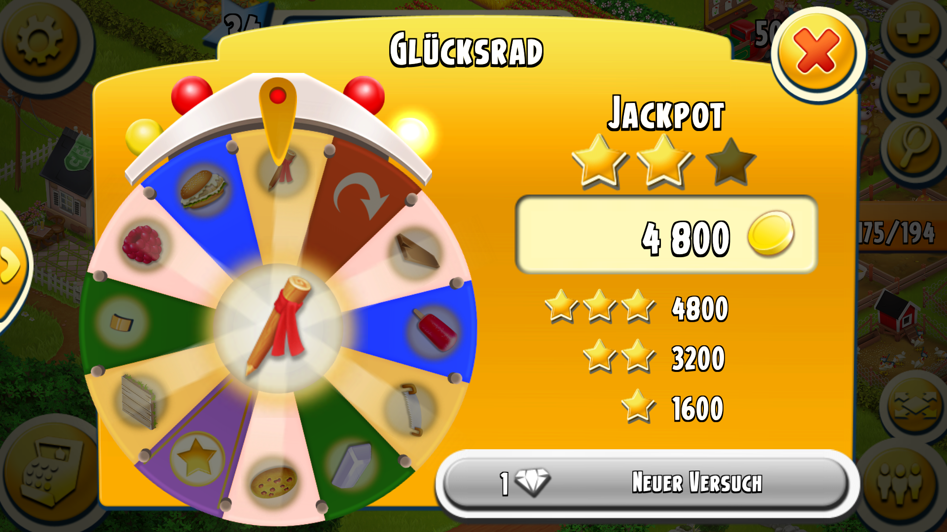 Leider keine 3 Sterne -.-