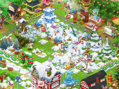 Auf der Farm hat's geschneit